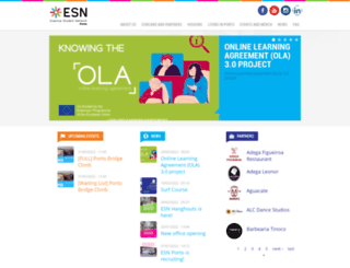 esnporto.org screenshot