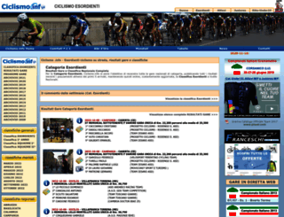 esordienti.ciclismo.info screenshot
