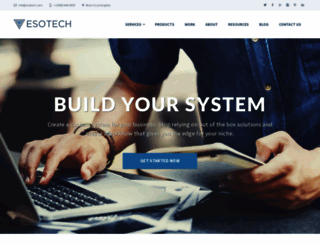 esotech.com screenshot