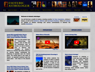 esotericastrologer.org screenshot