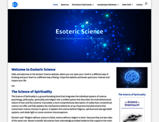 esotericscience.org screenshot
