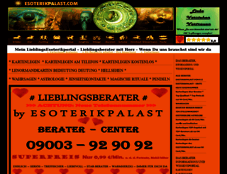 esoterikpalast.com screenshot