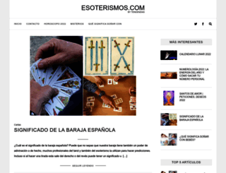 esoterismos.com screenshot