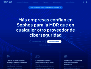 esp.sophos.com screenshot