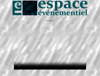 espace-evenementiel.com screenshot