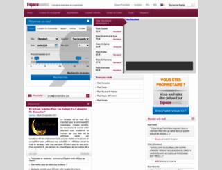 espace-maroc.com screenshot