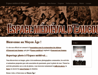 espace-medieval.images-en-france.fr screenshot