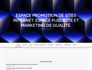 espace-promotion.eu screenshot