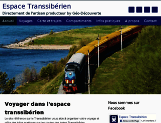 espace-transsiberien.com screenshot