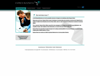 espacebusiness.com screenshot