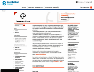 espacepolitique.revues.org screenshot