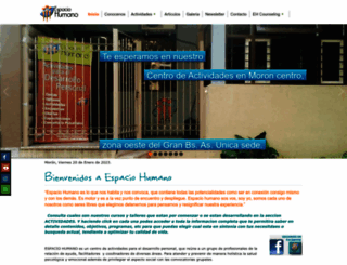 espacio-humano.com.ar screenshot
