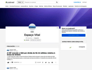 espaco-vital.jusbrasil.com screenshot
