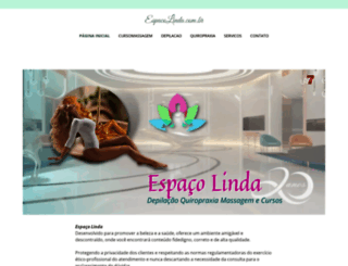 espacolinda.com.br screenshot