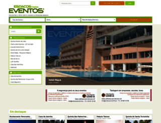 espacosparaeventos.com.pt screenshot