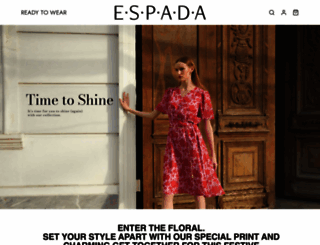 espada-fashion.com screenshot