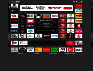espana.fm screenshot