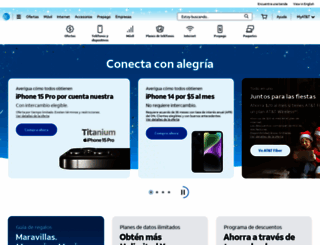espanol.att.com screenshot