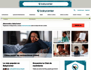 espanol.babycenter.com screenshot
