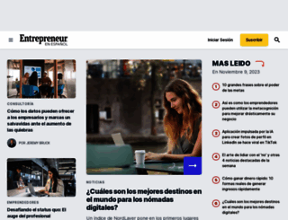 espanol.entrepreneur.com screenshot