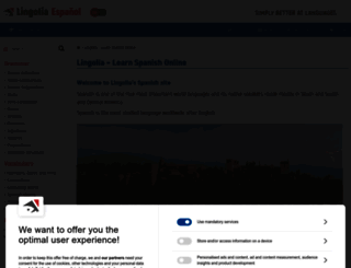 espanol.lingolia.com screenshot