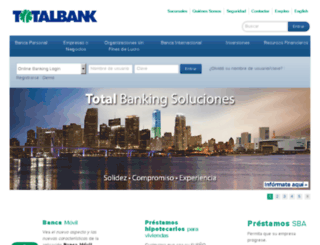 espanol.totalbank.com screenshot