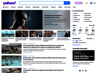espanol.yaho.com screenshot