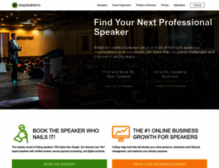 espeakers.com screenshot