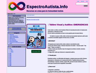 espectroautista.info screenshot