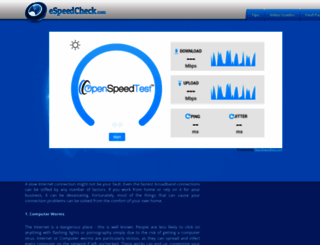 espeedcheck.com screenshot