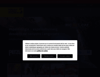 espeleologia.cat screenshot