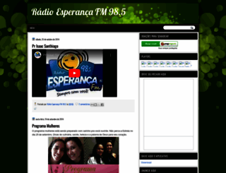 esperancafm98.blogspot.com.br screenshot