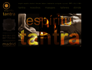 espiritutantra.com screenshot