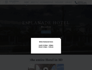 esplanadehotelbusselton.com.au screenshot