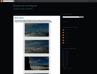 esploramontagne.blogspot.com screenshot