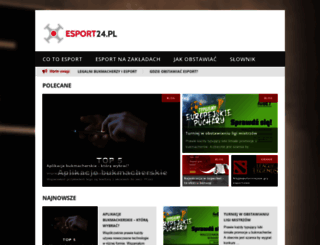 esport24.pl screenshot