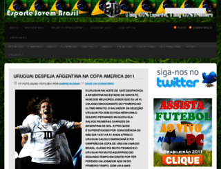 esportejovem.wordpress.com screenshot
