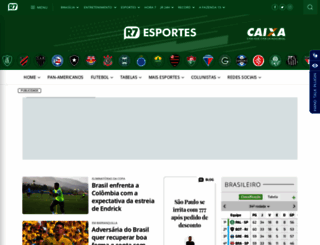 esportes.r7.com screenshot