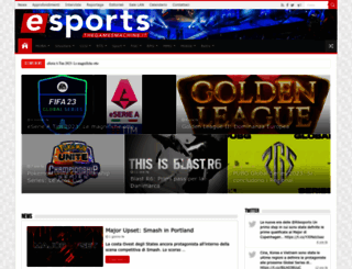 esports.thegamesmachine.it screenshot