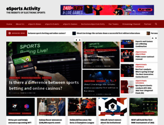 esportsactivity.com screenshot