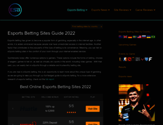 esportsbetting.site screenshot