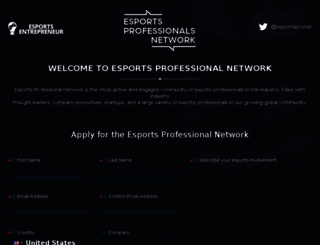 esportsprofessionals.net screenshot
