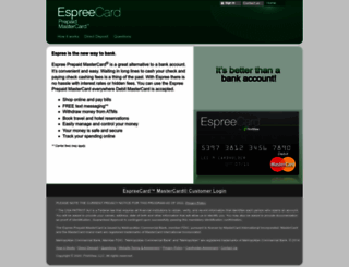 espreecard.com screenshot