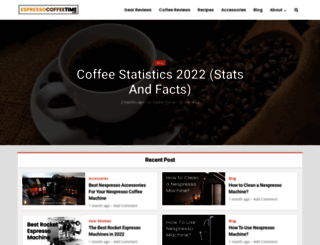 espressocoffeetime.com screenshot