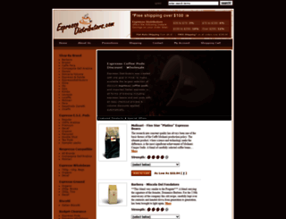 espressodistributors.com screenshot