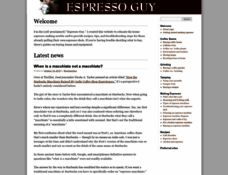 espressoguy.com screenshot