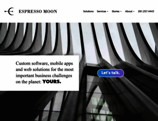 espressomoon.com screenshot
