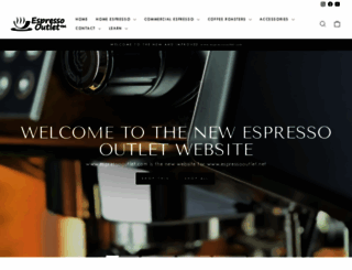 espressooutlet.net screenshot