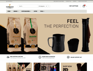 espressostore.com screenshot