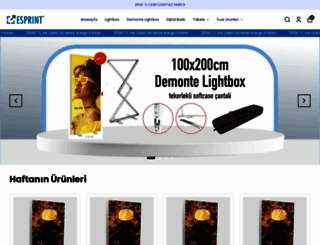 esprintreklam.com screenshot